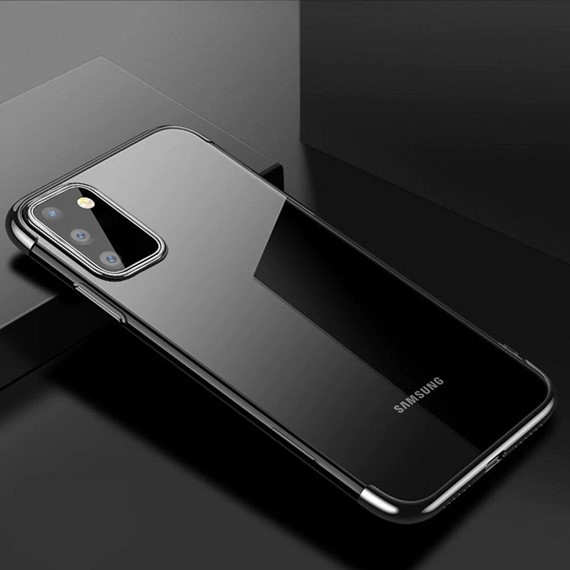 CaseUp Samsung Galaxy A02s Kılıf Laser Glow Siyah 4